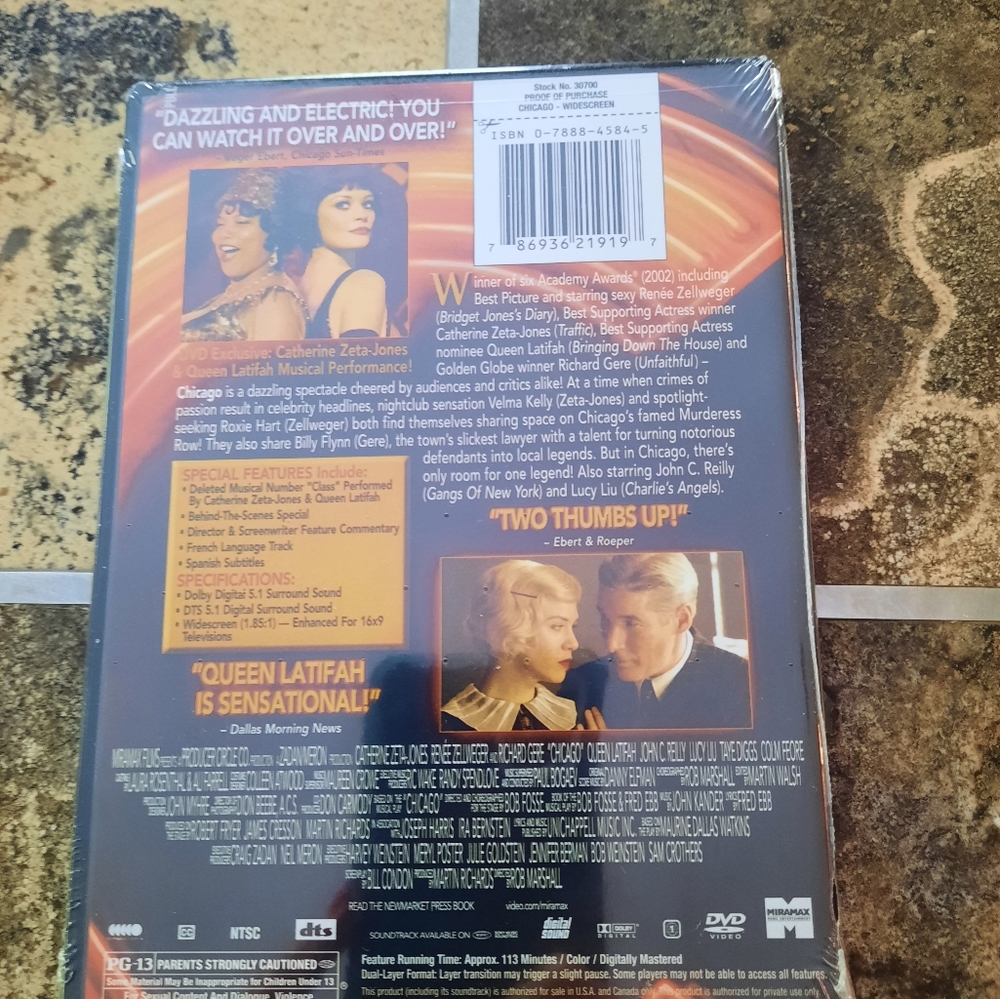 Chicago DVD - Picture 2 of 2